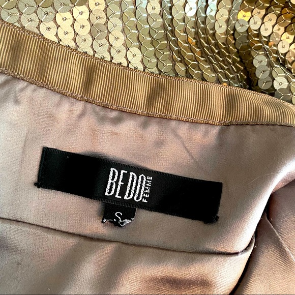 Beautiful Bedo brand sequin skirt. Pretty gold colour. - Picture 5 of 6